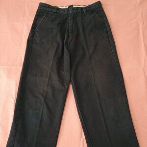 Genuine School Uniform Boys Size 16 Dress Pants 4 Pockets Navy Blue Cotton Blend